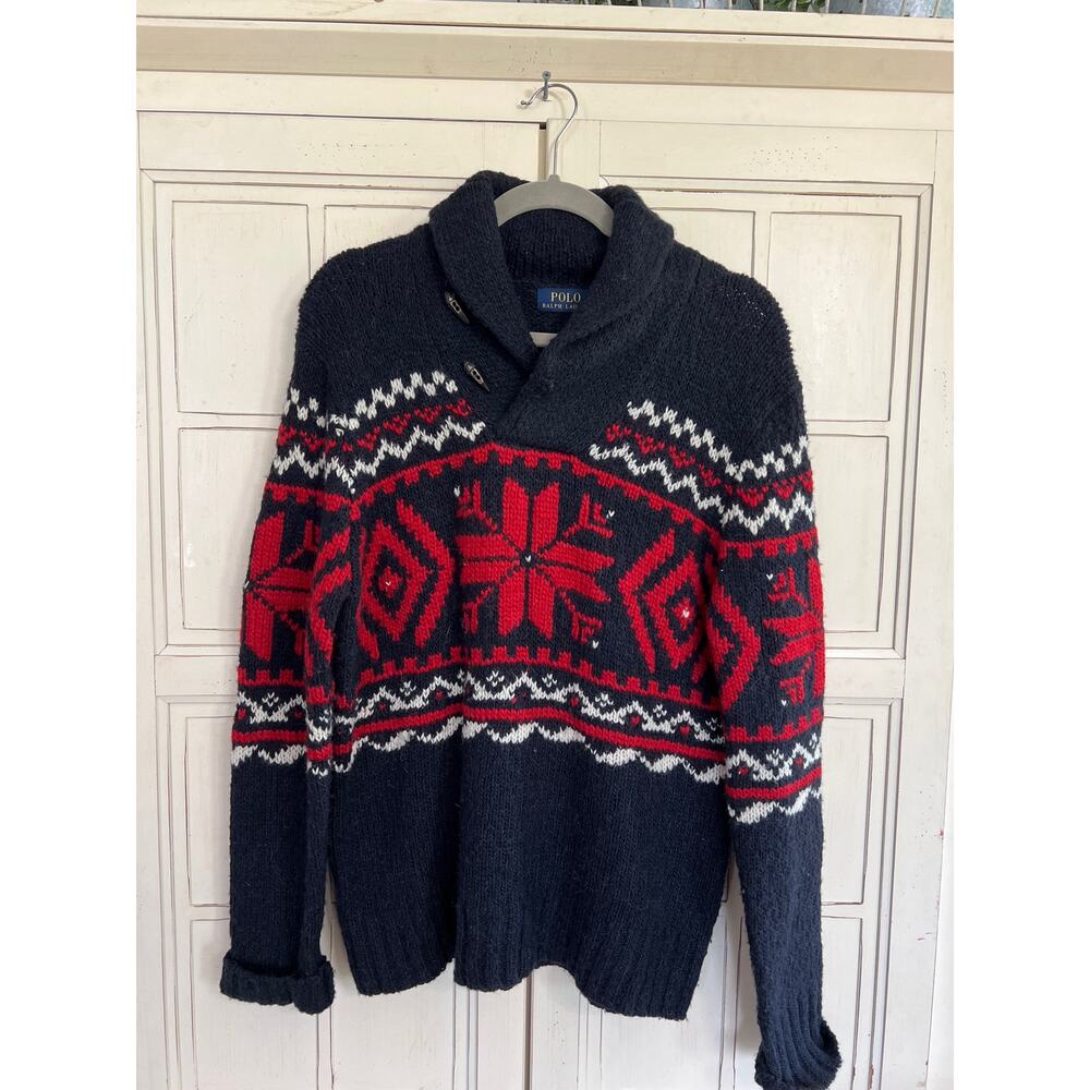 Polo Ralph Lauren size medium mens sweater knitted